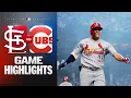 Cardinals vs Cubs Game Highlights 26 MLB Highlights