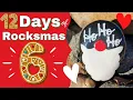 Simple Santa Rock Painting Idea