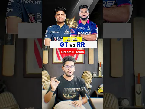 RR vs GT Match Prediction 🔥 | IPL 2026 Qualifier 2 | Today Match Prediction | RR vs GT Dream11