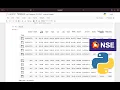 How to Extract Stock data from NSE using Python