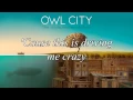Lagu Owl City - Dementia [Lyrics]