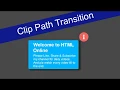 CSS Clip-Path transition hover effects by HTML Online