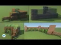 Minecraft 15 Simple Fence Designs