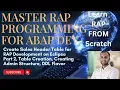 9 Create Sales Header Table for RAP Development on Eclipse Part 2 Table Creation Creating Struct