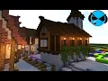 Lagu Minecraft: How to Build a Diagonal Medieval House | Medieval Starter House Tutorial