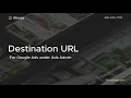 Destination URL