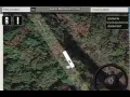 2d driving simulator on google mapps