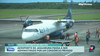 Consórcio privado assume gestão do Aeroporto de Jaguaruna