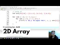 Ngoding itu Gampang Array 2 Dimensi di C Mirip Matriks di Matematika ternyata Belajar Coding Yuk