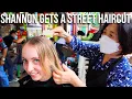 Shannon Got A Free Haircut On The Streets Of Bangkok