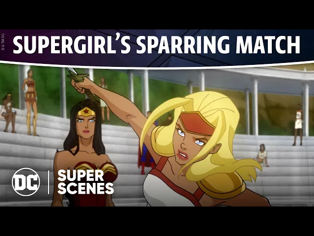 DC Super Scenes: Supergirl's Sparring Match
