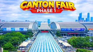 Inside Canton Fair Phase 1 Massive Machinery Factory Equipment Guangzhou China