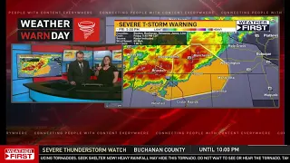WATCH LIVE Severe storms roll into eastern Iowa Friday TRACKING THE STORM