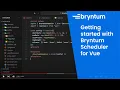 Getting Started with Bryntum Scheduler for Vue