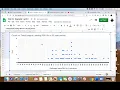 Stem and Leaf Dot Scatter plots in google sheets