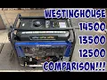 Westinghouse 14500 vs 13500 vs 12500 Which Generator Is Best for Your Home