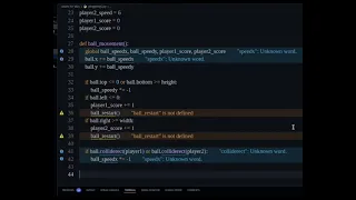 How to make a ping pong game using python