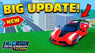 New BIGGEST UPDATE Got Leaked in Car dealership tycoon Mird CDT