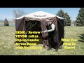 DEMO Review 12X12 VEVOR Pop up Gazebo Screen Room with Side Panels