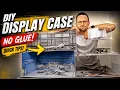 DIY Display Case Cover without glue Quick Tips by ModelFun