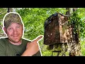 DIY Enclosed Ladder Stand On a Budget