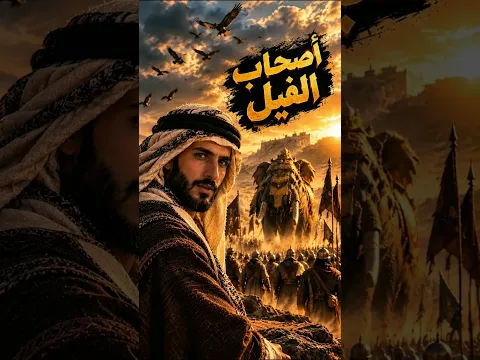 جيشٌ كاملٌ أراد هدم الكعبة… لكن ما حدث أذهل الجميع! 🐘🕋#shortvideo