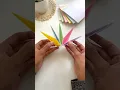DIY Christmas star with memo pads How to make Christmas star pastel color star Art beats