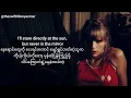 Taylor Swift - Anti-Hero (Myan sub) #taylorswift #antihero #midnights