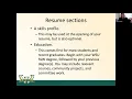 Resume building for Social Workers 2021