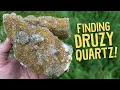 Finding Druzy Quartz!! #Druzy #Rockhounding