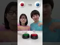 Download Lagu Red Food VS Blue Food Challenge #shorts