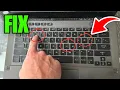 How To Fix Keyboard Typing Multiple Letters After One Key Pressed