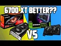 Is RX 6700 XT better than RTX 5060