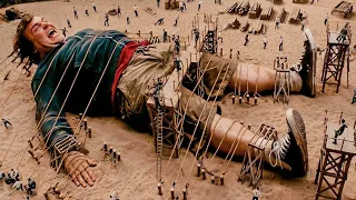 شخص يكتشف مدينة كل سكانها بحجم النمل فيقرر ان يحكم المدينة بالكامل GULLIVERS TRAVELS 