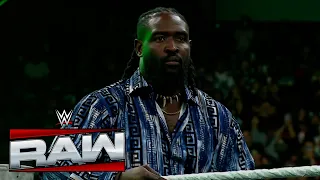 oba femi entrance wwe raw april 13 2026