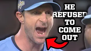 41-year-old Max Scherzer shouted at his manager for coming out to check on him a breakdown