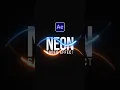 Make Powerful Neon Glow Lines in After Effects