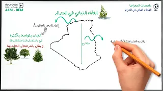 4 AM BEM اﻟﻐﻄﺎء اﻟﻨﺒﺎﺗﻲ ﻓﻲ اﻟﺠﺰاﺋﺮ الرابعة متوسط 