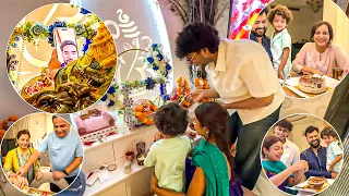 Janmaashtmi celebrations & Ruchika ke 4 million celebration with family 
