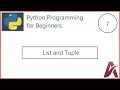 7 Python List and Tuple by Hardik Patel