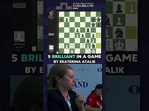 Ekaterina Atalik Plays FIVE BRILLIANT Moves 🔥🔥