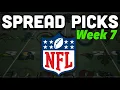 NFL Week 7 Spread Picks Survivor Pick