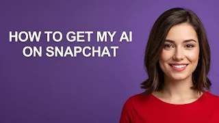 HOW TO GET MY AI ON SNAPCHAT AshleyHowTo  HOW TO GET MY AI ON SNAPCHAT AshleyHowTo