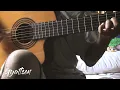 Jiunu nai hola-Tribal rain (Classical guitar cover) #gyaltsenguitar