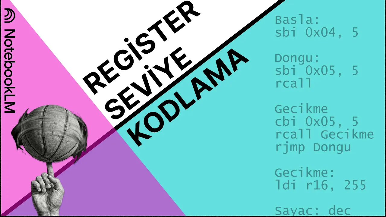 Register Seviyesinde KOD yazma Bare Metal EN Yüksek PERFORMANS