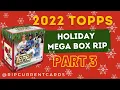 Rare Mike Trout Short Print - 2022 Topps Holiday Mega Box Rip