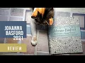 Johanna Basford 2021 Weekly Coloring Planner English edition - Review and flip through