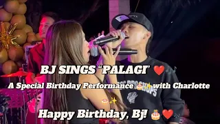 Bj and Charlotte performs Palagi a beautiful song about love and always being there for someone