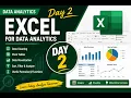 Data Analytics Tool MS Excel