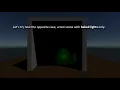 Unity URP simple experiments on light modes real time baked and mixed lights